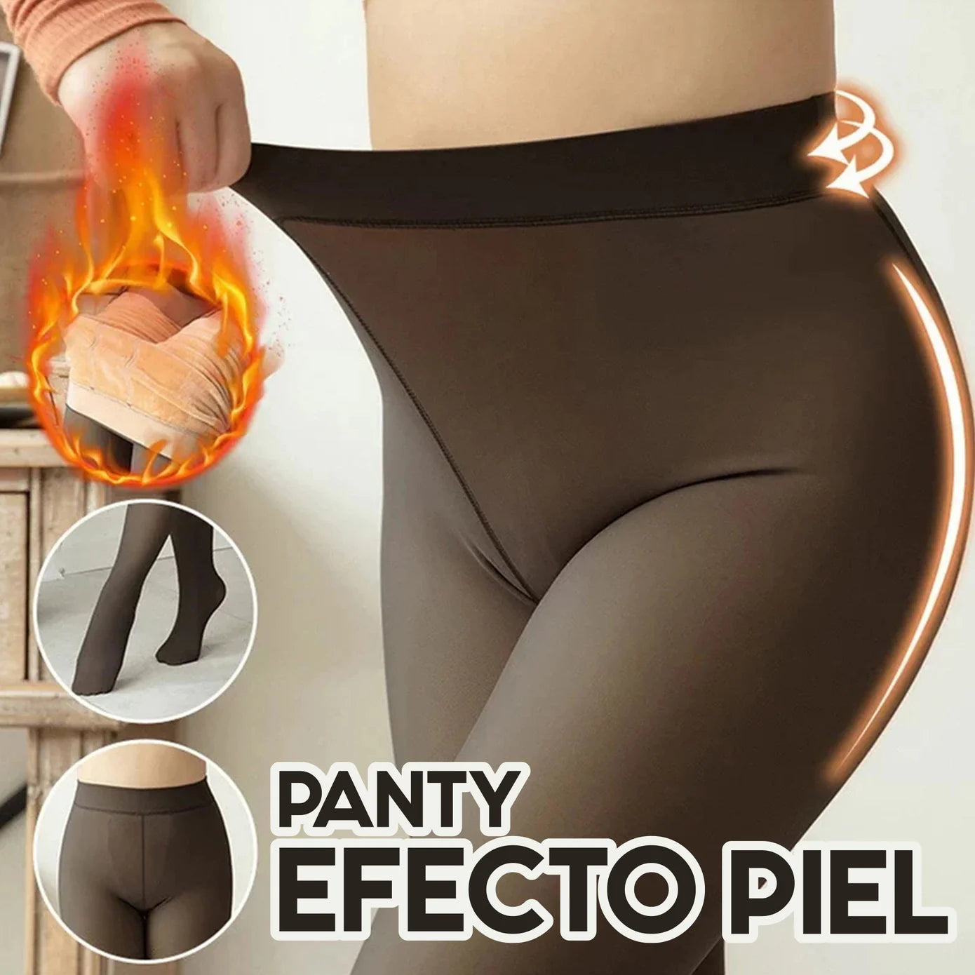 Pantys Polar Efecto Piel 2X1